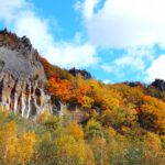 層雲峡の紅葉