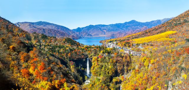 日本三大紅葉名所のひとつである日光の紅葉
