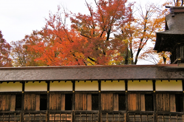 瑞龍寺の紅葉